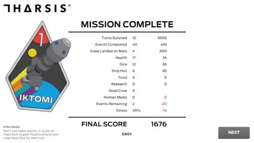 Screenshot of Tharsis