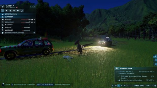 Screenshot of Jurassic World Evolution 2