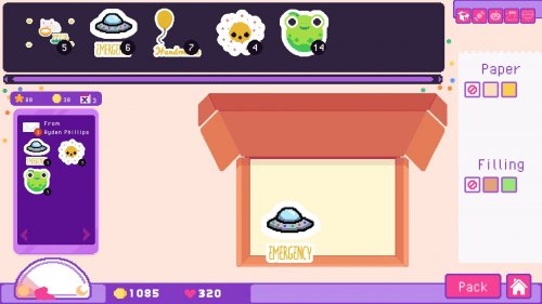 Screenshot of Sticky Business