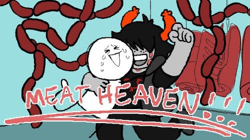 Screenshot of Hiveswap Friendsim