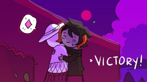 Screenshot of Hiveswap Friendsim