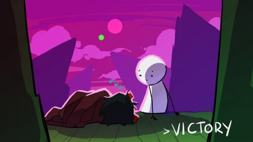 Screenshot of Hiveswap Friendsim