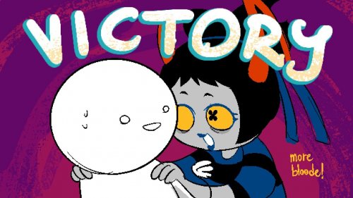 Screenshot of Hiveswap Friendsim