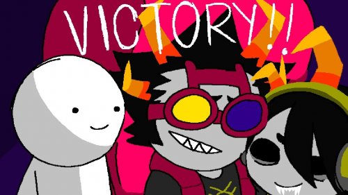 Screenshot of Hiveswap Friendsim