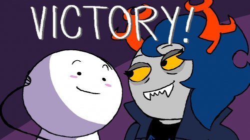 Screenshot of Hiveswap Friendsim