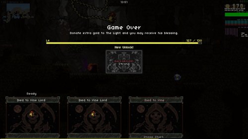 Screenshot of Vagante