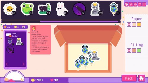 Screenshot of Sticky Business