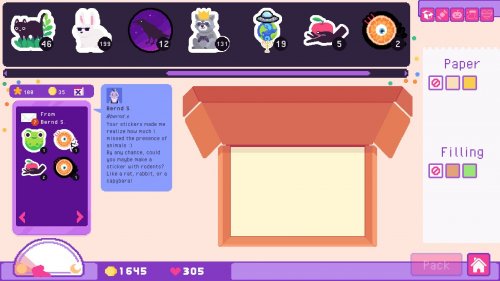 Screenshot of Sticky Business