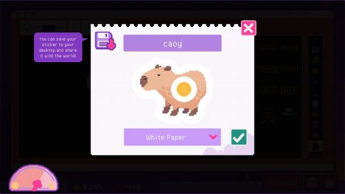 Screenshot of Sticky Business