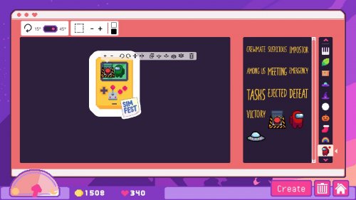 Screenshot of Sticky Business