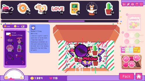 Screenshot of Sticky Business