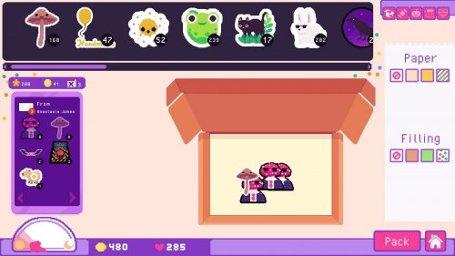 Screenshot of Sticky Business