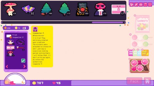 Screenshot of Sticky Business