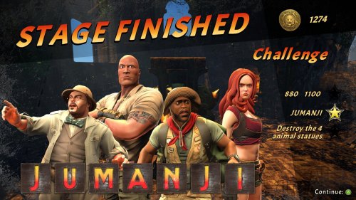 Screenshot of Jumanji: Wild Adventures