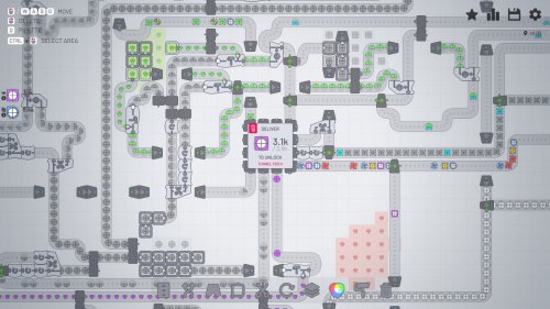 Screenshot of shapez