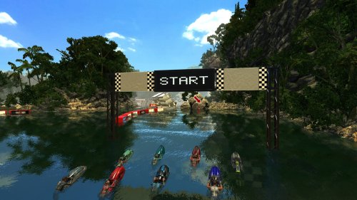 Screenshot of Aqua Moto Racing Utopia