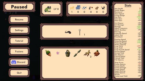 Screenshot of Pesticide Not Required