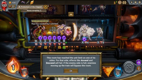 Screenshot of Monster Train