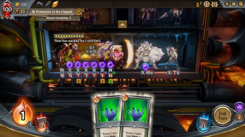 Screenshot of Monster Train