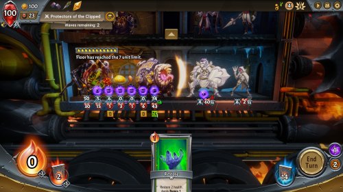 Screenshot of Monster Train
