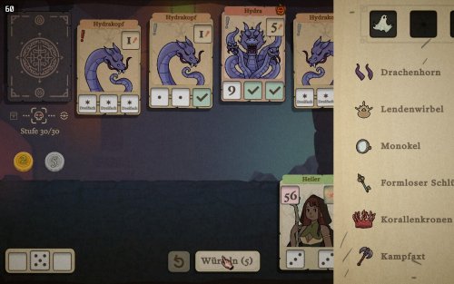 Screenshot of Dice & Fold