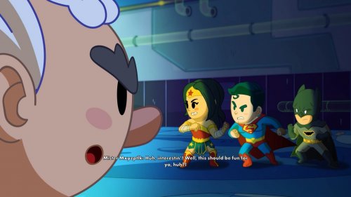 Screenshot of DC's Justice League: Cosmic Chaos