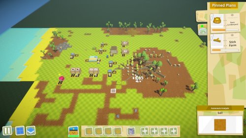 Screenshot of Autonauts vs Piratebots