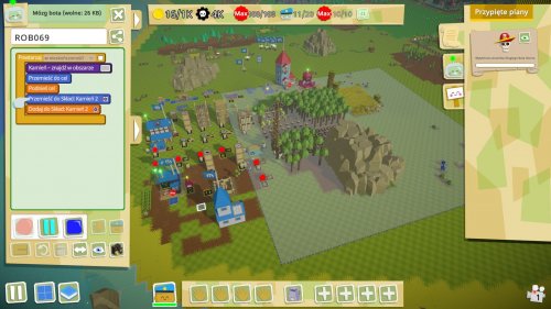 Screenshot of Autonauts vs Piratebots