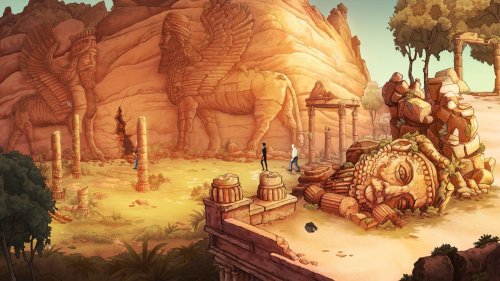 Screenshot of Broken Sword 5 - the Serpent's Curse