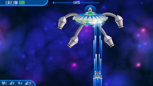 Screenshot of Chicken Invaders 3