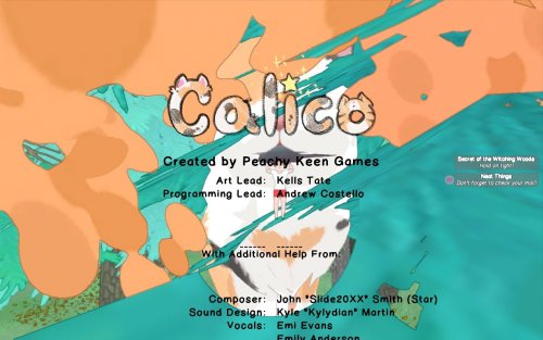 Screenshot of Calico