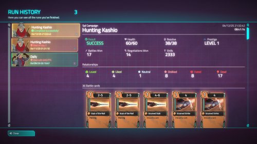 Screenshot of Griftlands