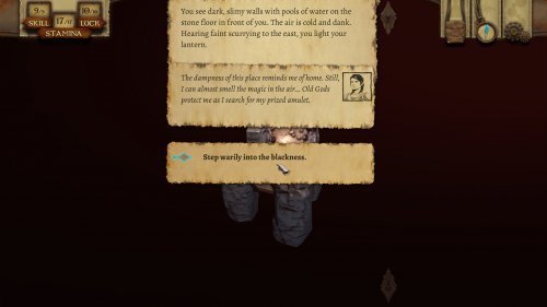 Screenshot of The Warlock of Firetop Mountain