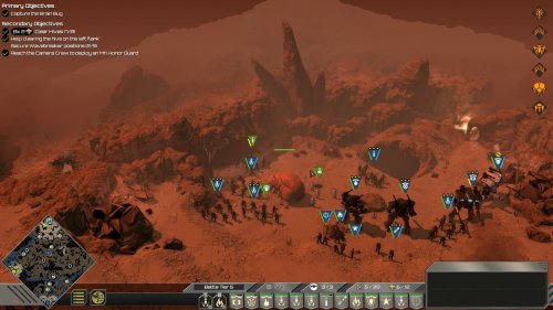 Screenshot of Starship Troopers: Terran Command