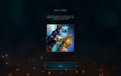 Screenshot of Wizard of Wings