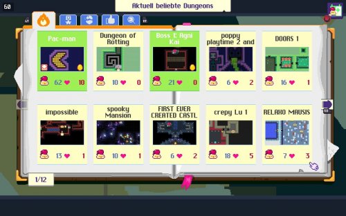 Screenshot of Super Dungeon Maker