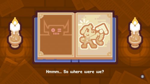 Screenshot of Grapple Dogs: Cosmic Canines