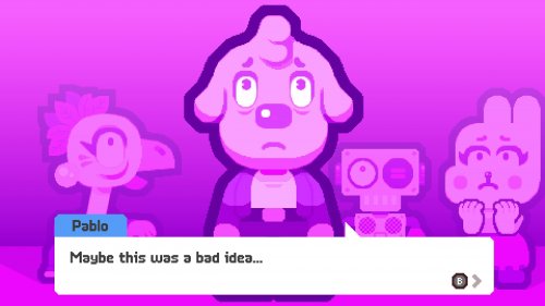 Screenshot of Grapple Dogs: Cosmic Canines