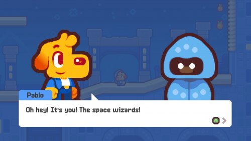 Screenshot of Grapple Dogs: Cosmic Canines