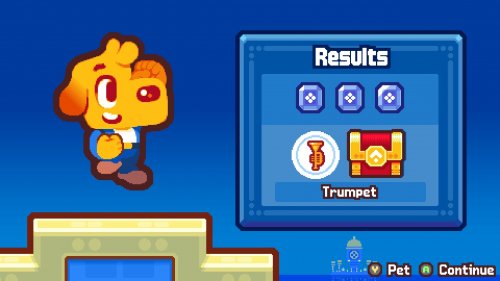 Screenshot of Grapple Dogs: Cosmic Canines