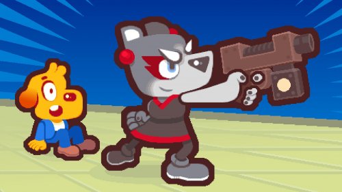 Screenshot of Grapple Dogs: Cosmic Canines