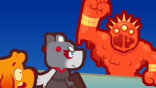 Screenshot of Grapple Dogs: Cosmic Canines