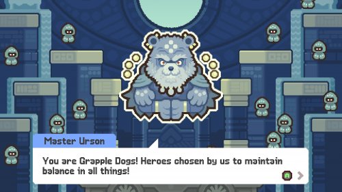 Screenshot of Grapple Dogs: Cosmic Canines