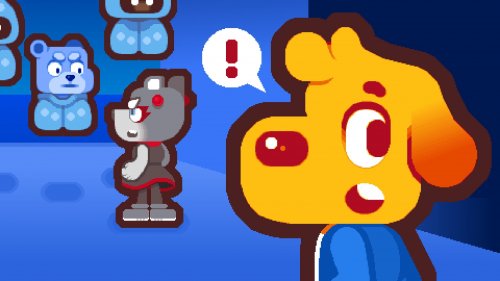 Screenshot of Grapple Dogs: Cosmic Canines