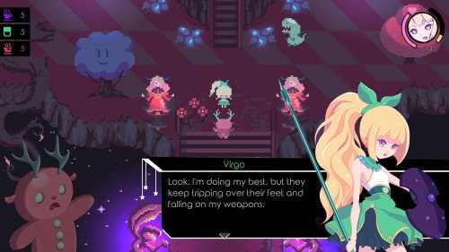 Screenshot of Virgo Versus the Zodiac
