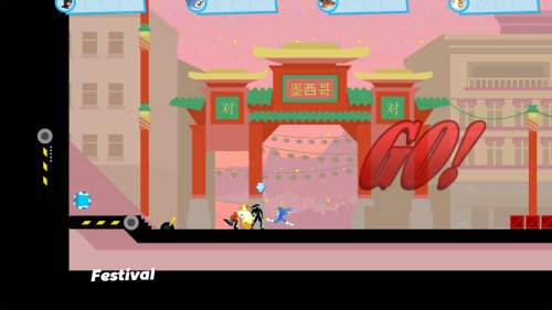 Screenshot of SpeedRunners