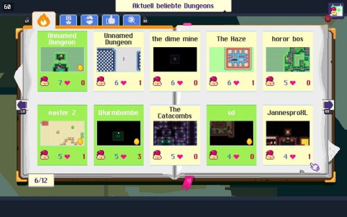 Screenshot of Super Dungeon Maker