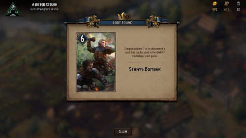 Screenshot of Thronebreaker: The Witcher Tales
