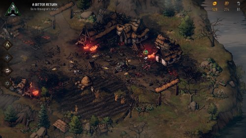Screenshot of Thronebreaker: The Witcher Tales