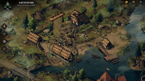 Screenshot of Thronebreaker: The Witcher Tales